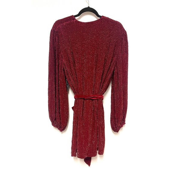 Retrofete Purple Mini Dress - Picture 11 of 14